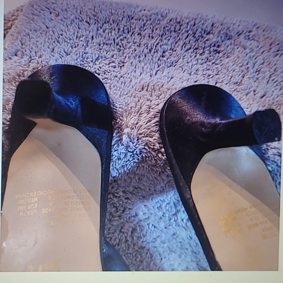 ELLE girl Giselle Beaded Sequined Bohemina Oriental Indian 2.5" heels sz 7 - Picture 5 of 11